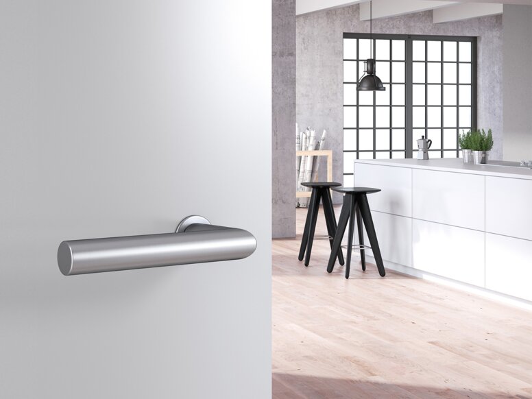 HEWI Béquille de porte Système 162 Acier inox Béquille de porte Système 162 mini en acier inoxydable