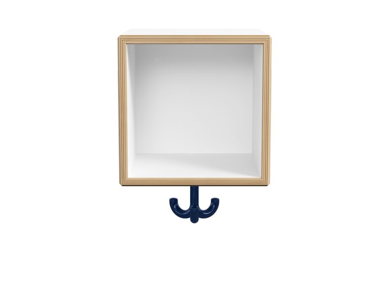 HEWI Kids - Cube simple Cube individuel avec crochets de vestiaire pour enfants