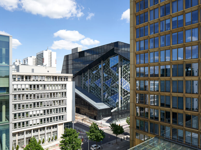 Maison d'édition Axel Springer, Berlin Photo de la maison d'édition Axel Springer à Berlin