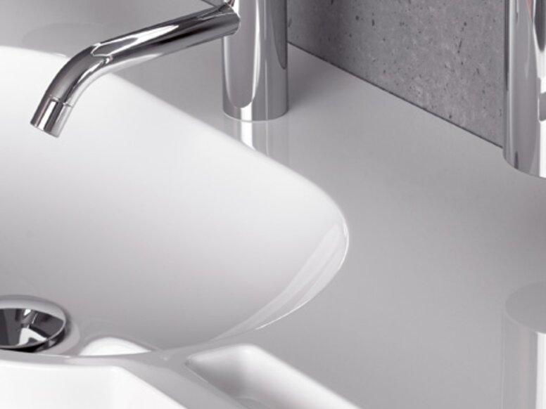 Lavabo HEWI Lavabo avec fonte minérale