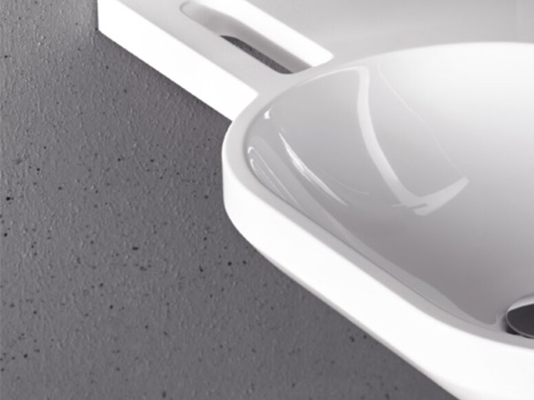 Lavabo HEWI Lavabo avec fonte minérale
